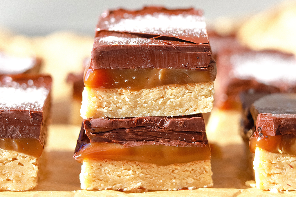 Caramel Slice with Replenish