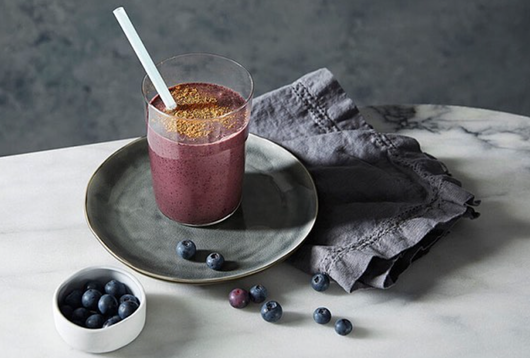 Choc Blueberry Breakfast Smoothie