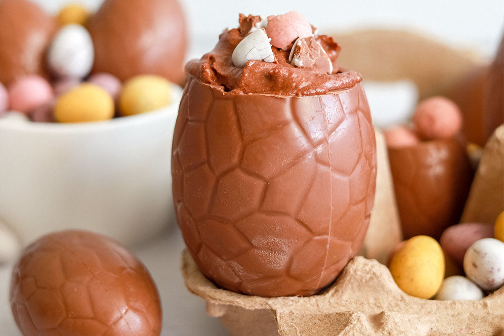 Easter Egg Mousse with Chocolate Replenish