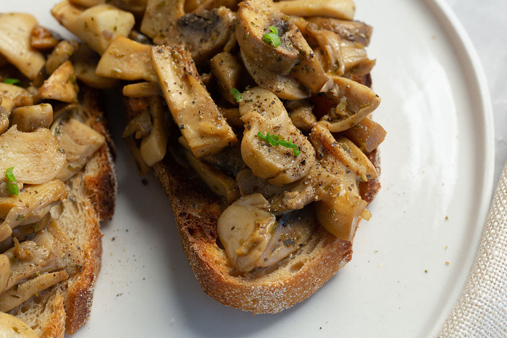 Mushrooms on Toast