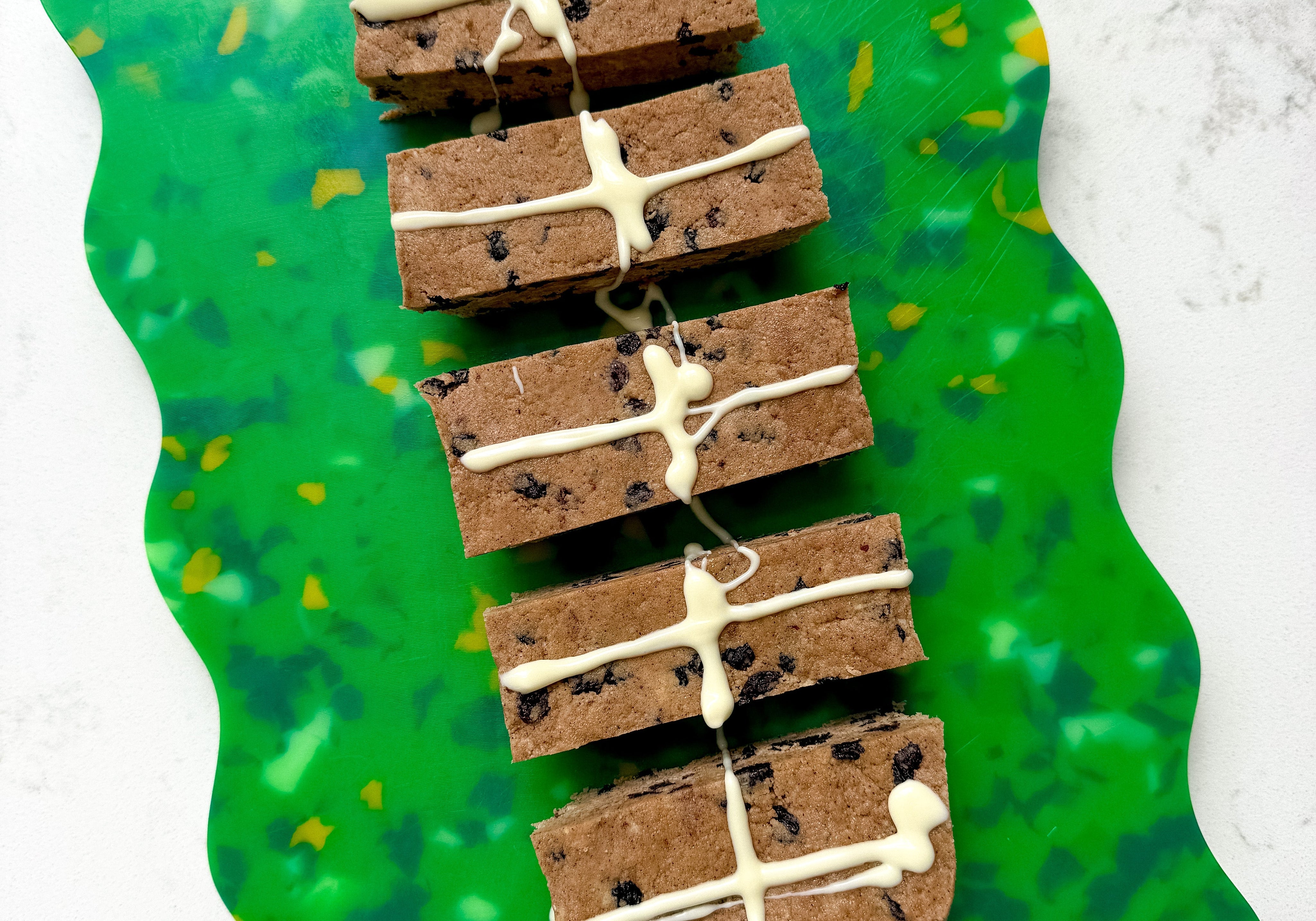 Hot Cross Bun Slice with Replenish