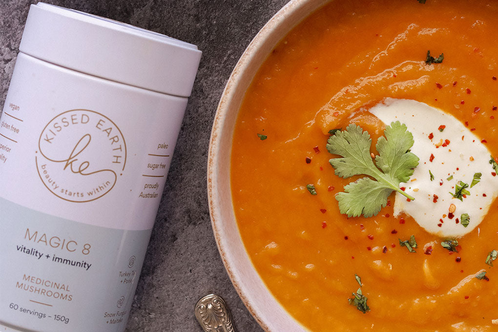 Pumpkin Soup with Magic 8