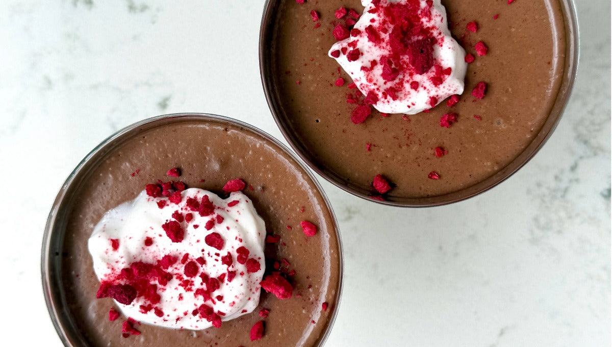 Chocolate Chia Pudding with Replenish