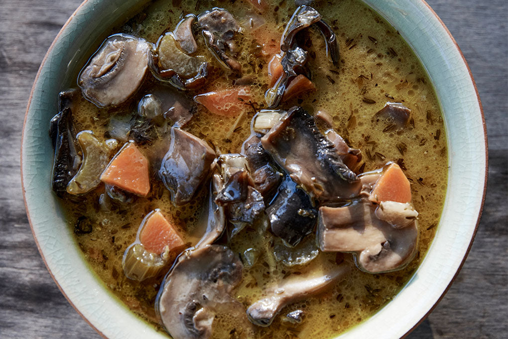 Supercharged Mushroom Soup