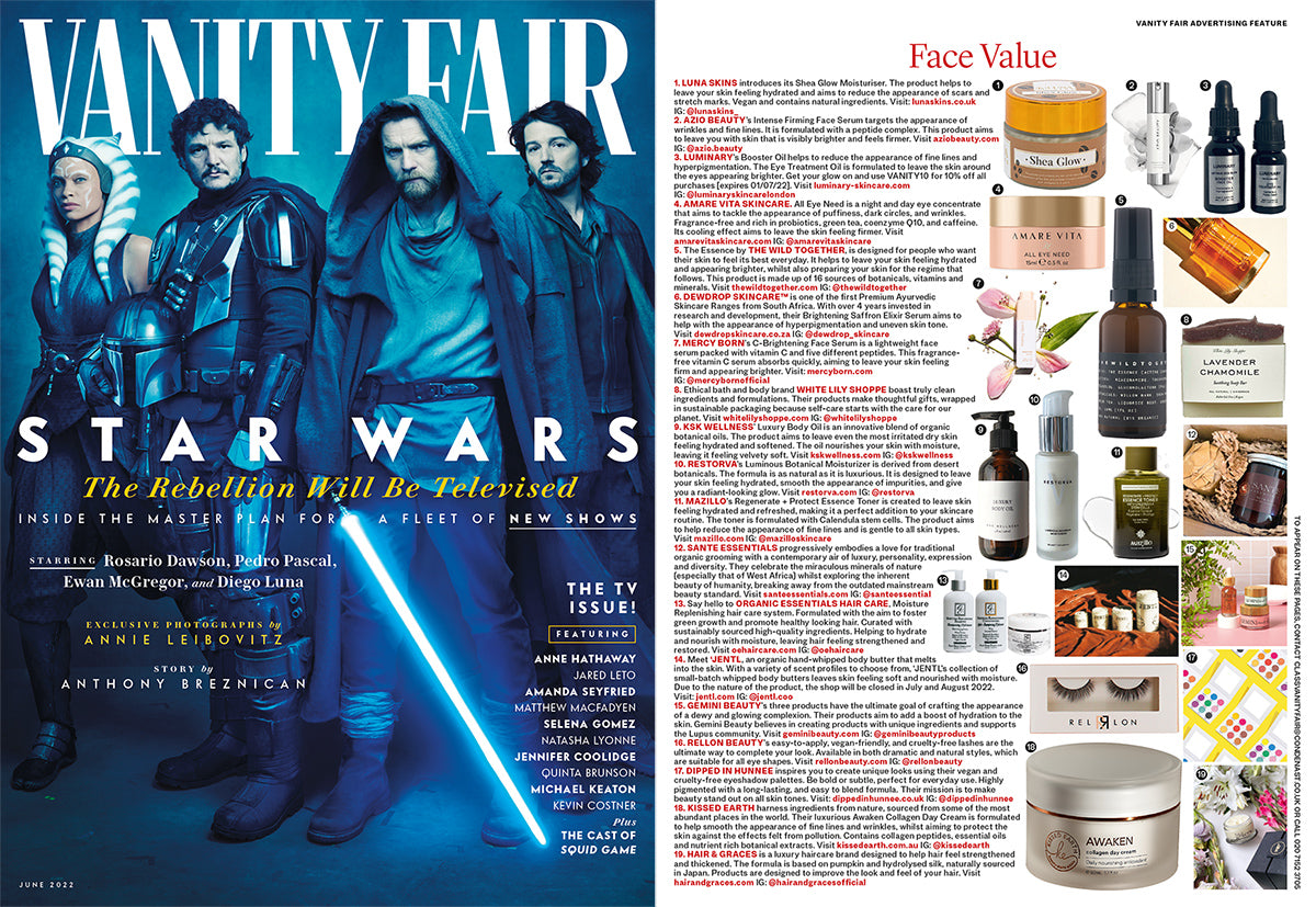 June issue of Vanity Fair UK
