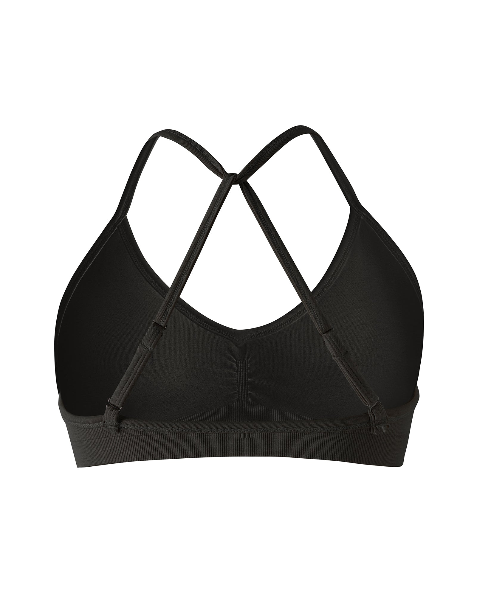 Contour Plunge Crop - Midnight