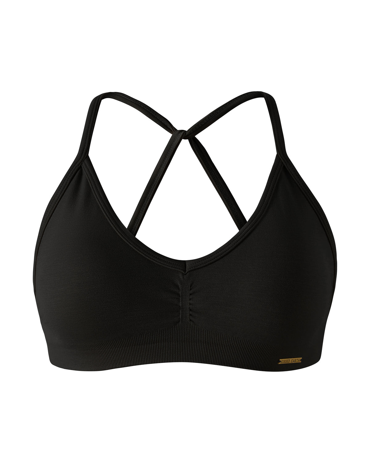 Contour Plunge Crop - Midnight