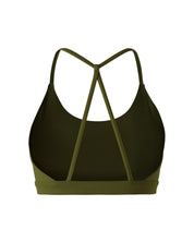 Focus Longline Crop - Moss