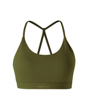 Focus Longline Crop - Moss