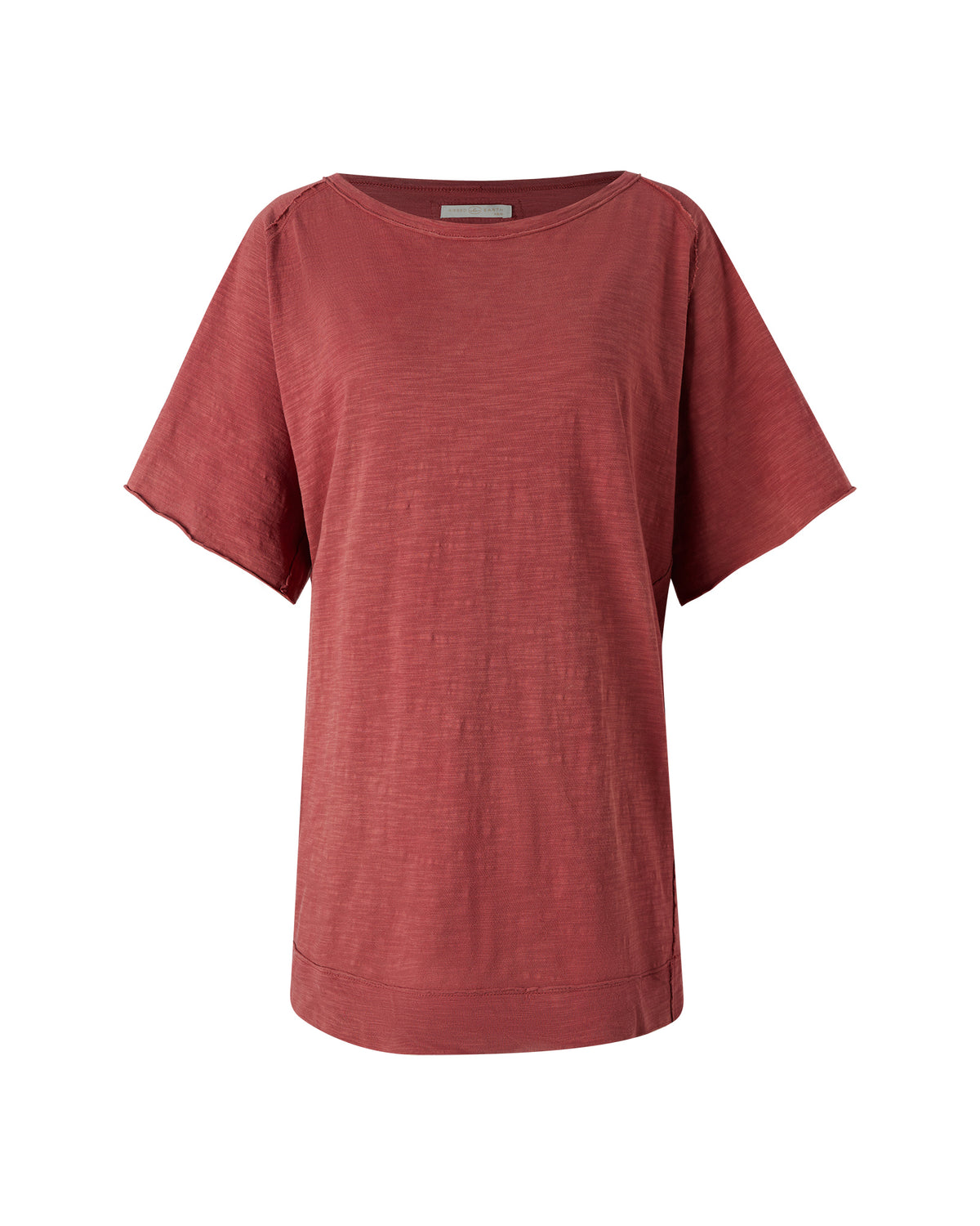 Freedom Oversized Tee - Burgundy