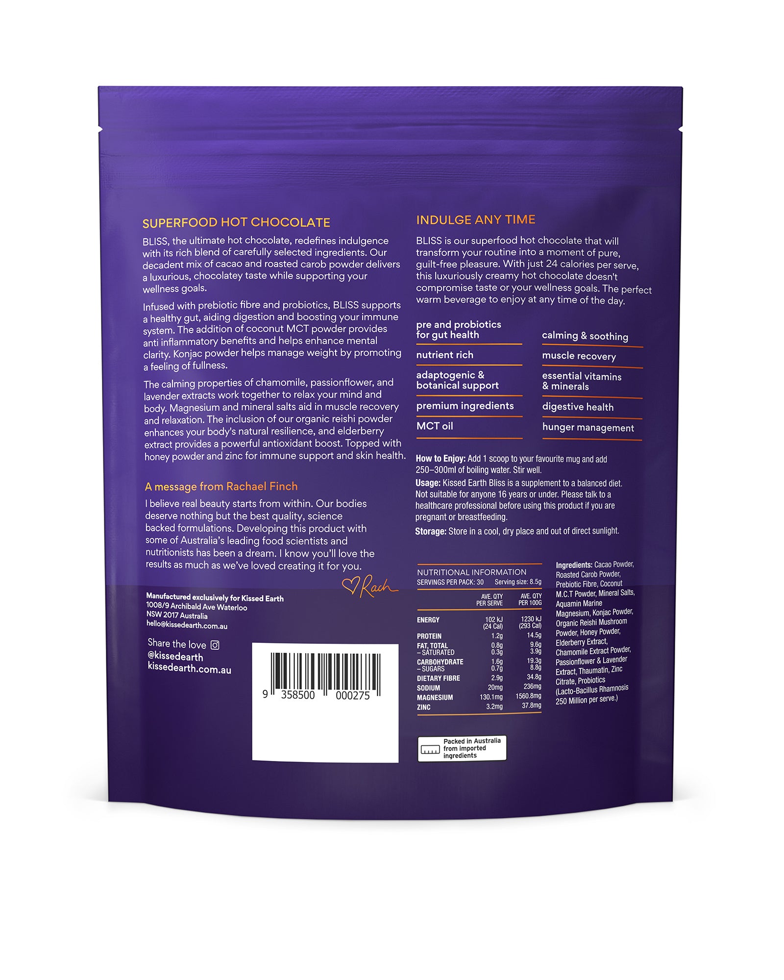 BLISS Superfood Hot Chocolate