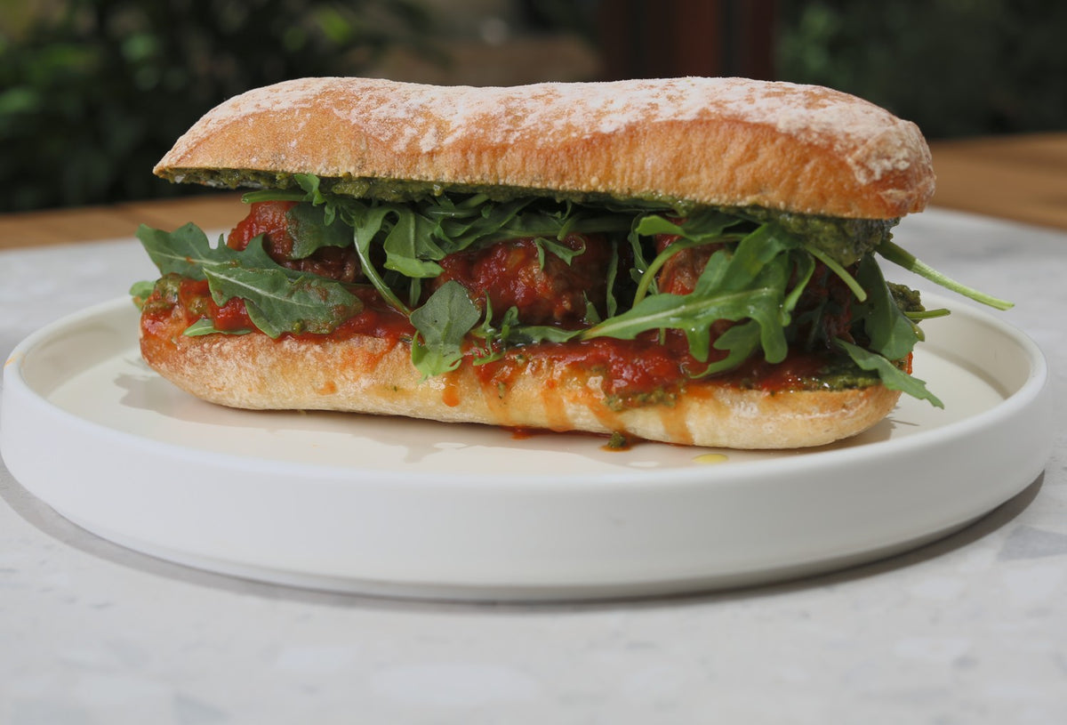 Homestyle Meatball Sandwich