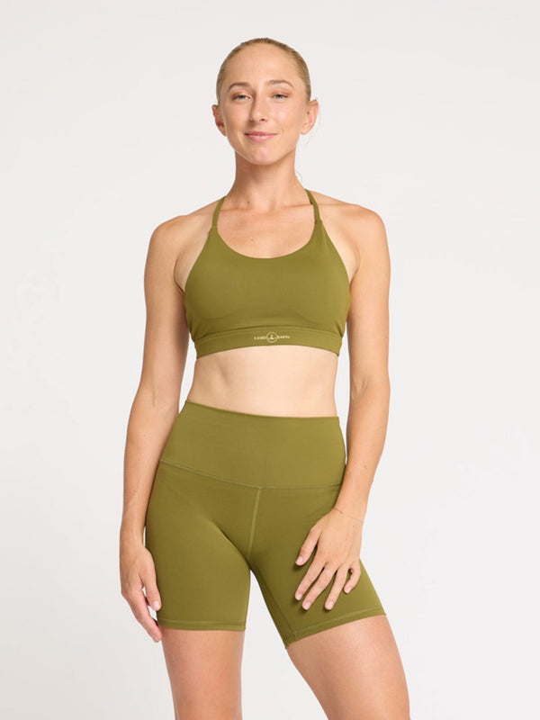 Flex Bike Shorts - Moss