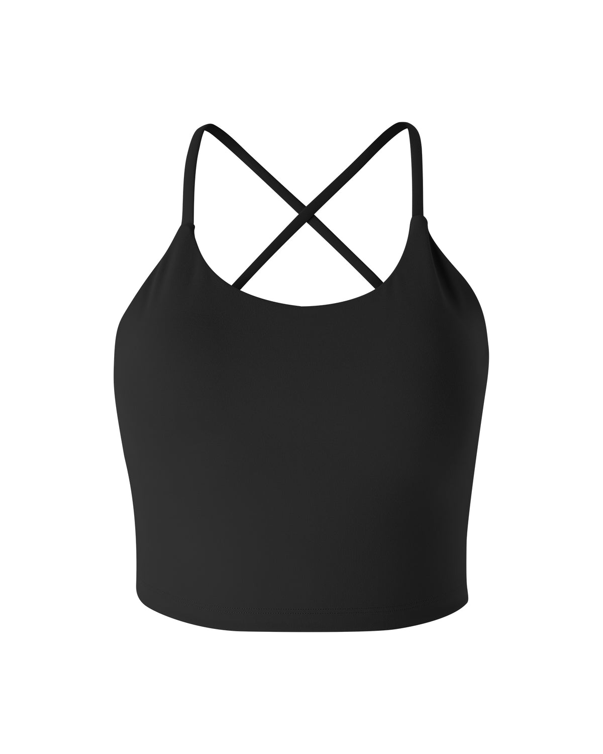 Sculpt Cross Back Tank - Midnight