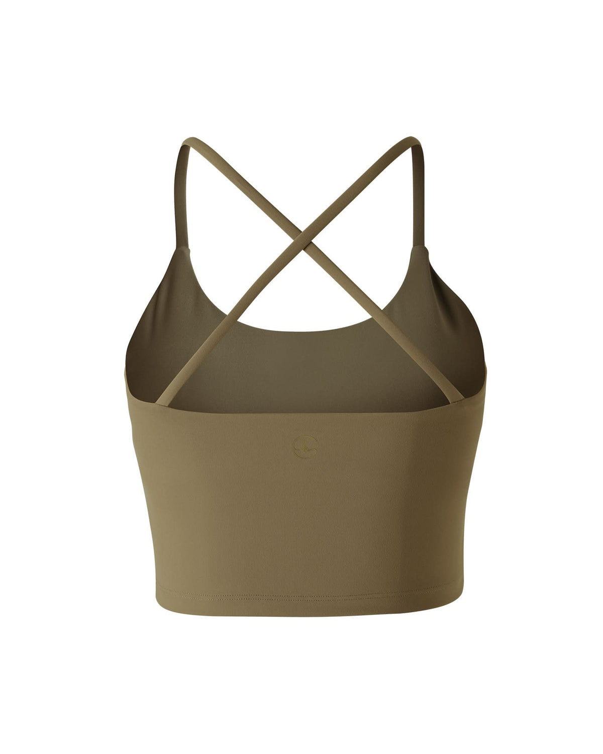 Sculpt Cross Back Tank - Mocha