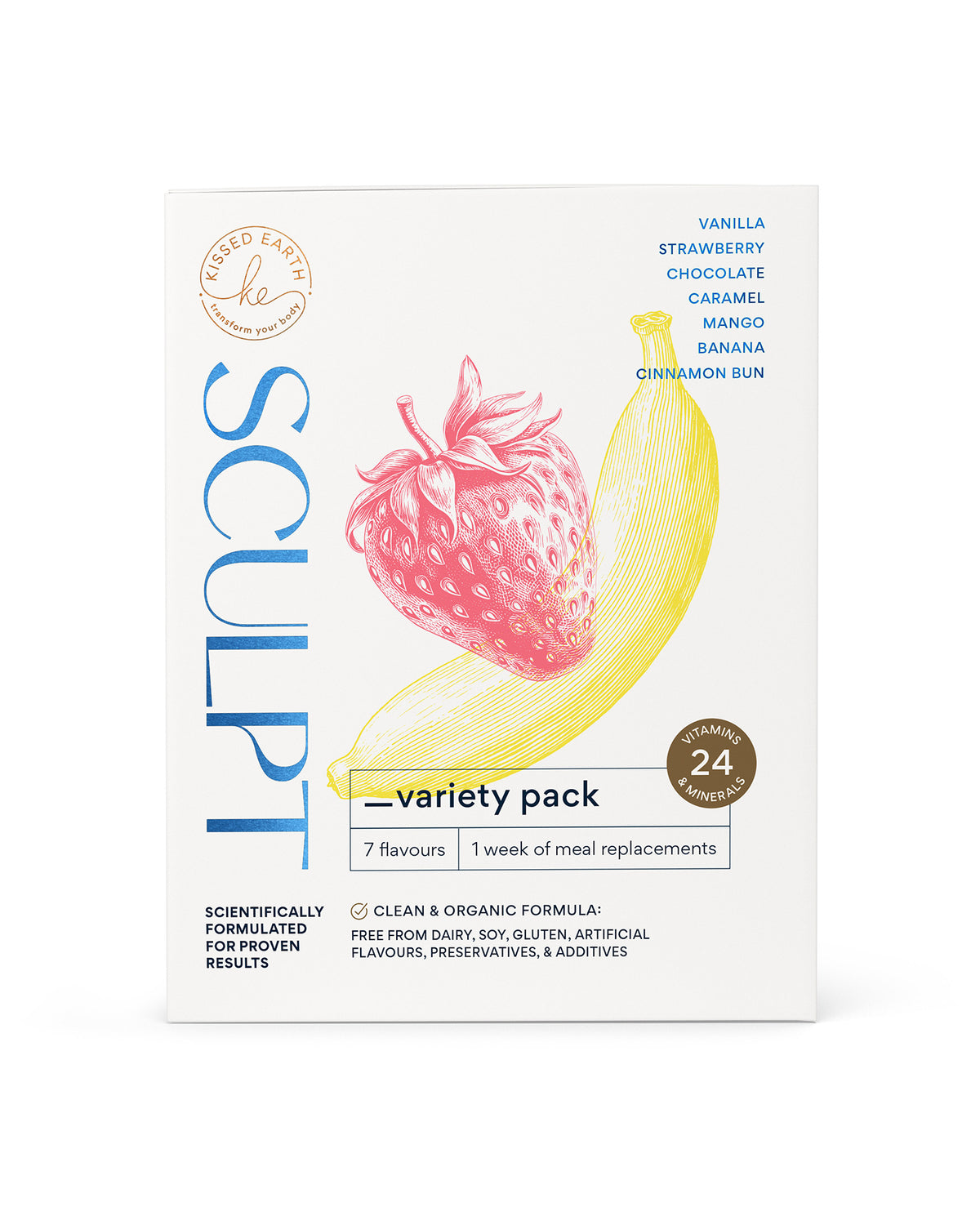 Sculpt Meal Replacement Shakes - Variety Pack