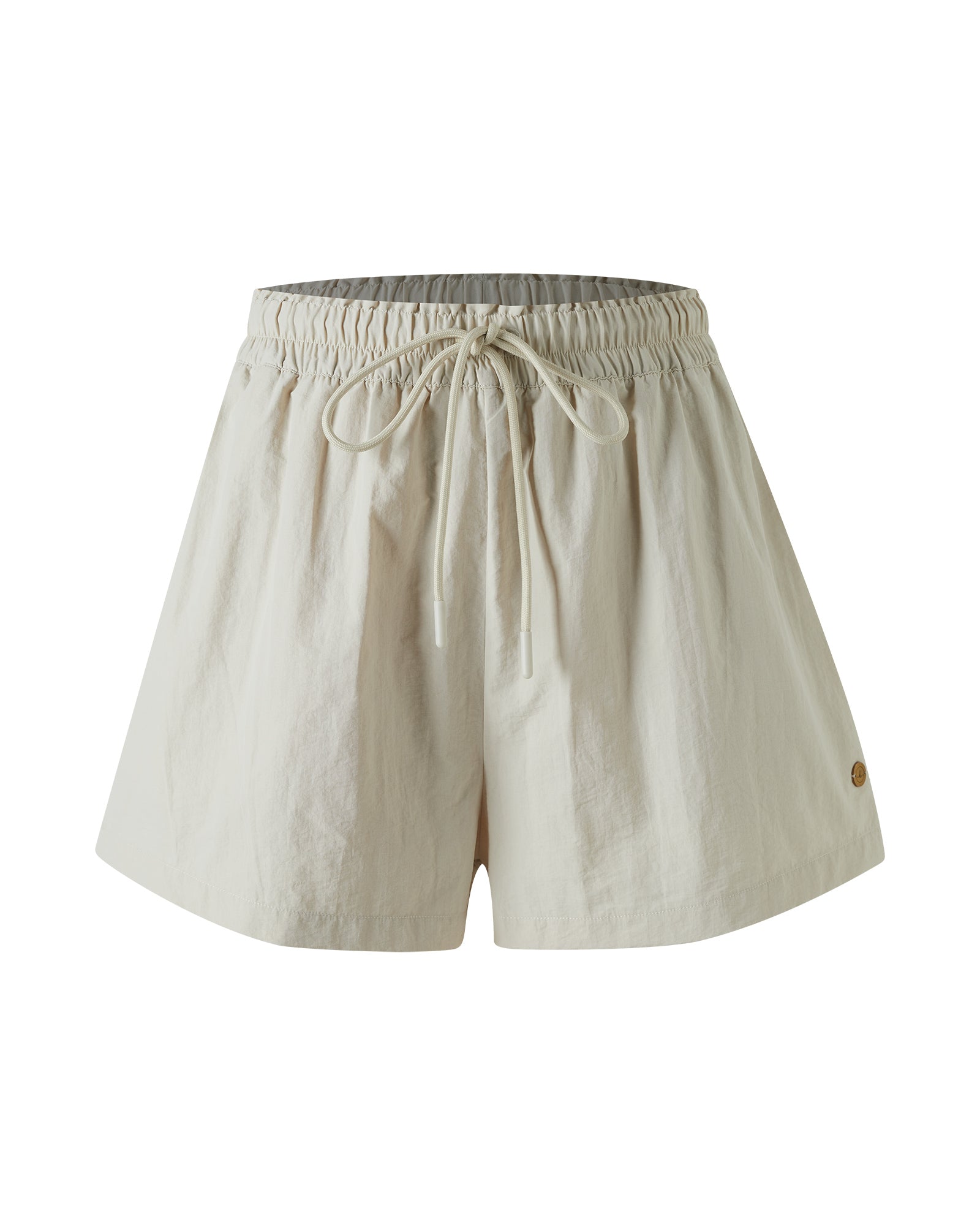 Velocity Nylon Shorts - Bone