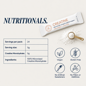 PURE Creatine Monohydrate - 24 Sachets