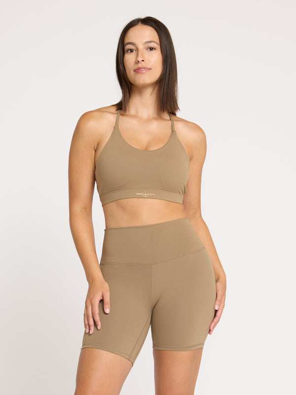 Flex Bike Shorts - Mocha