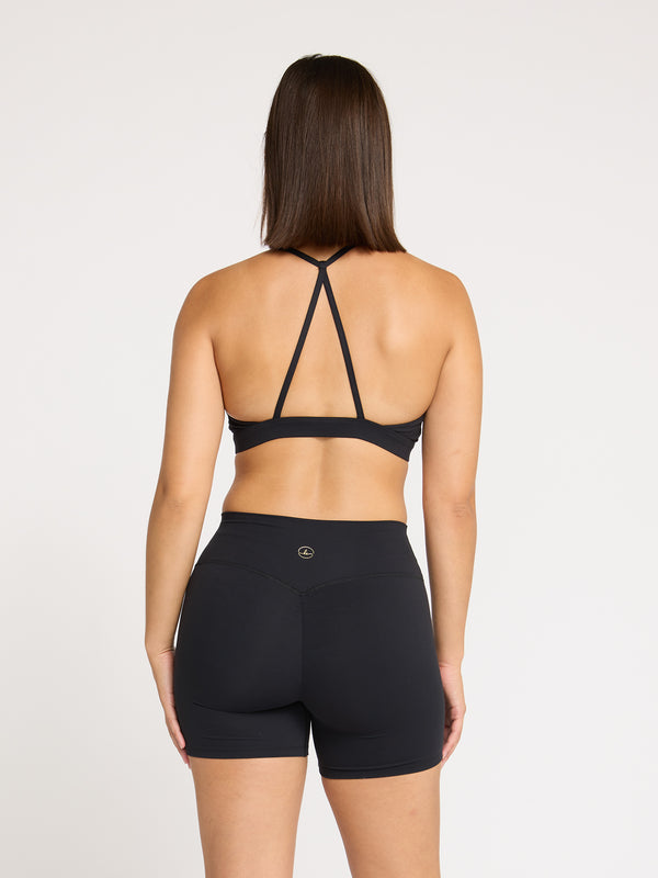 Focus Longline Crop - Midnight