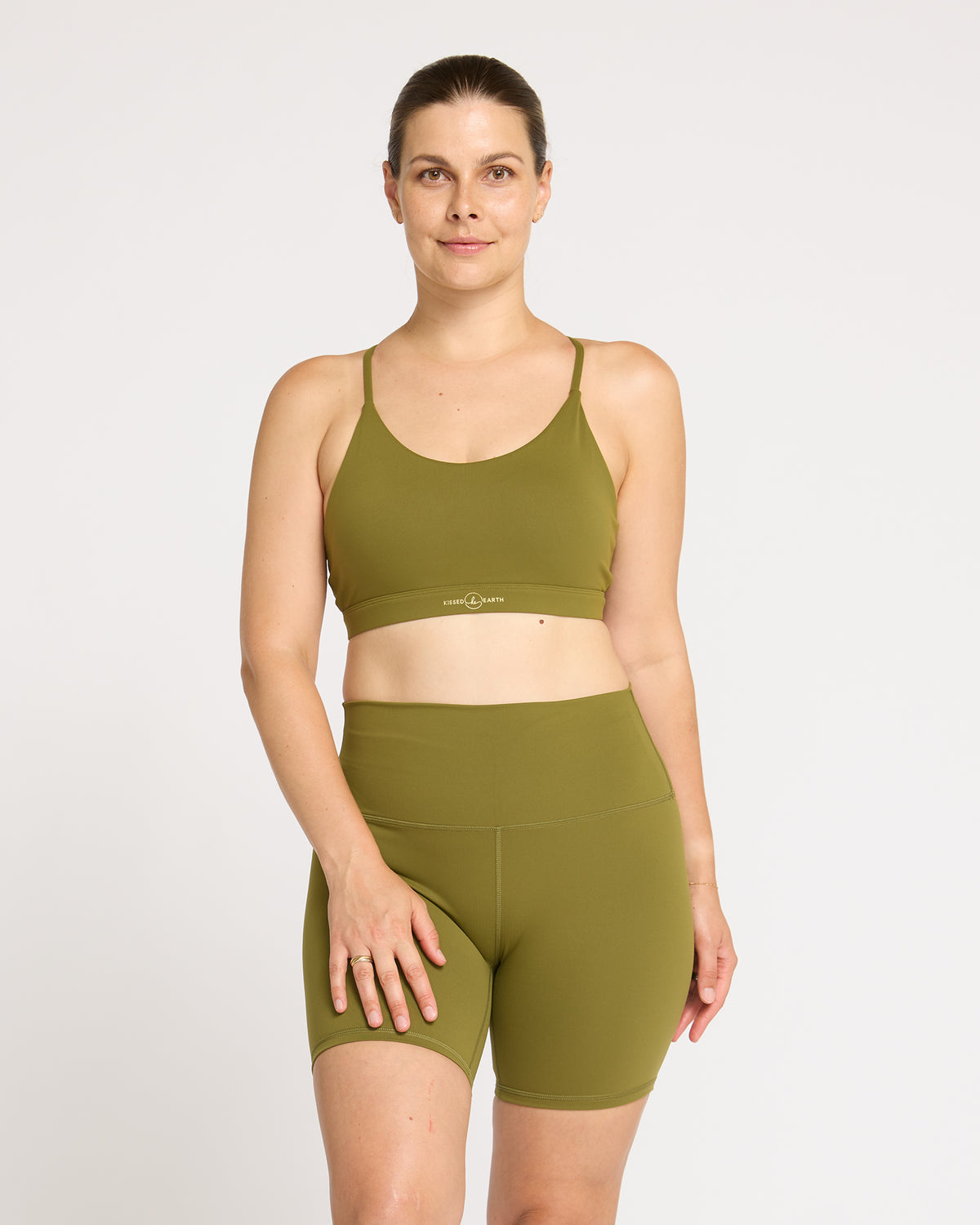 Flex Bike Shorts - Moss