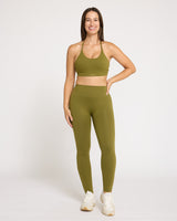 Essential Leggings - Moss