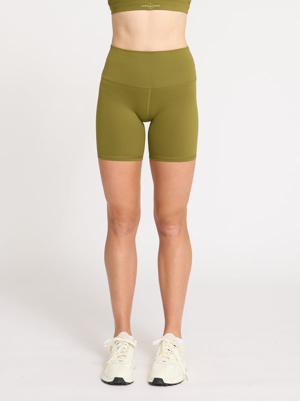 Flex Bike Shorts - Moss
