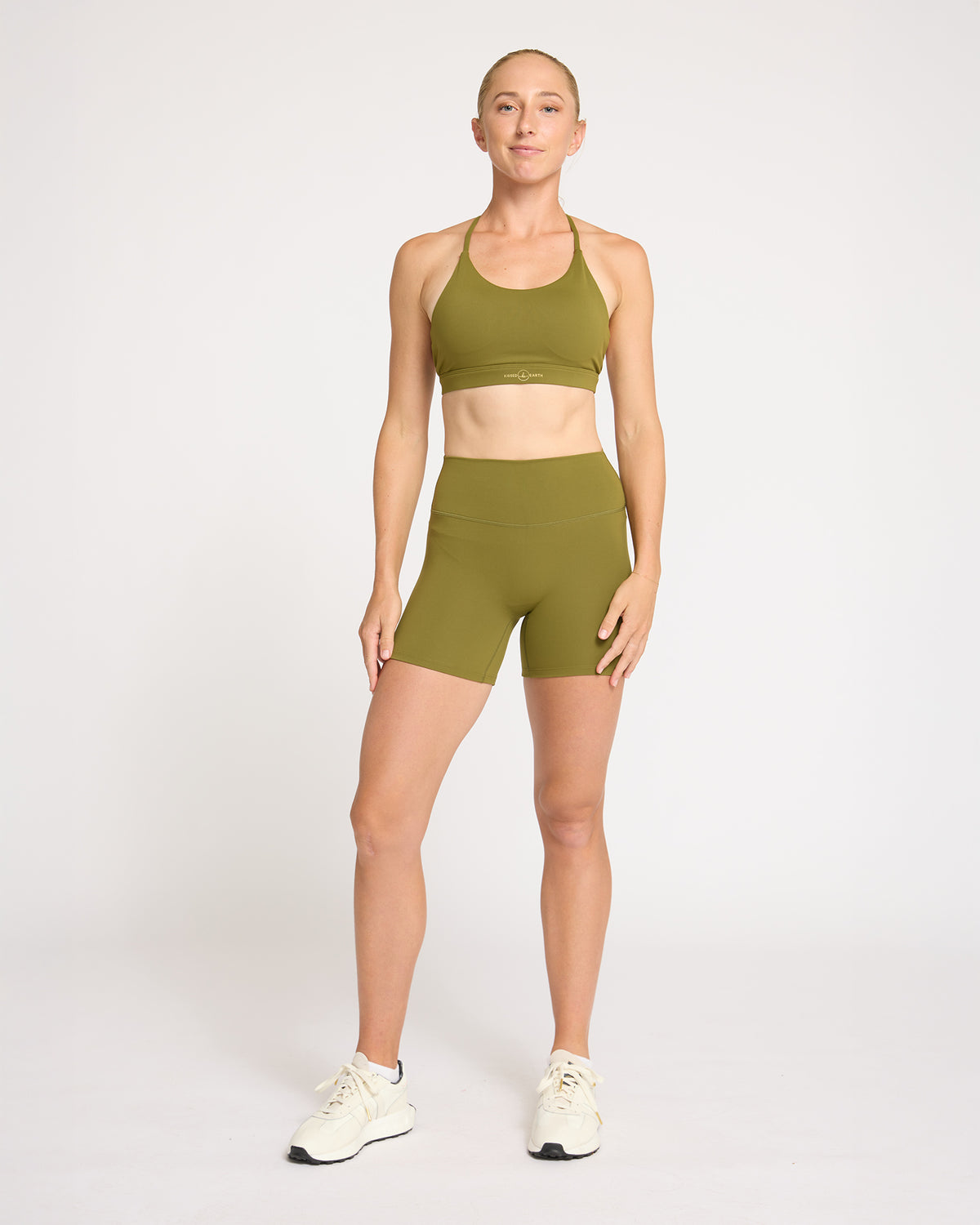 Lift Scrunch Bike Shorts - Moss