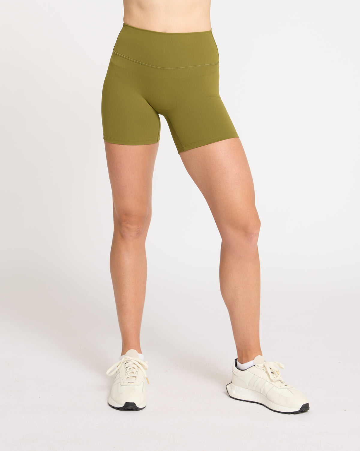 Lift Scrunch Bike Shorts - Moss