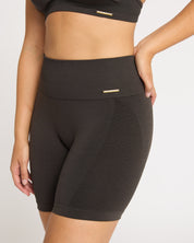 Contour Seamless Bike Shorts - Graphite