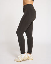 Contour Seamless Leggings - Graphite